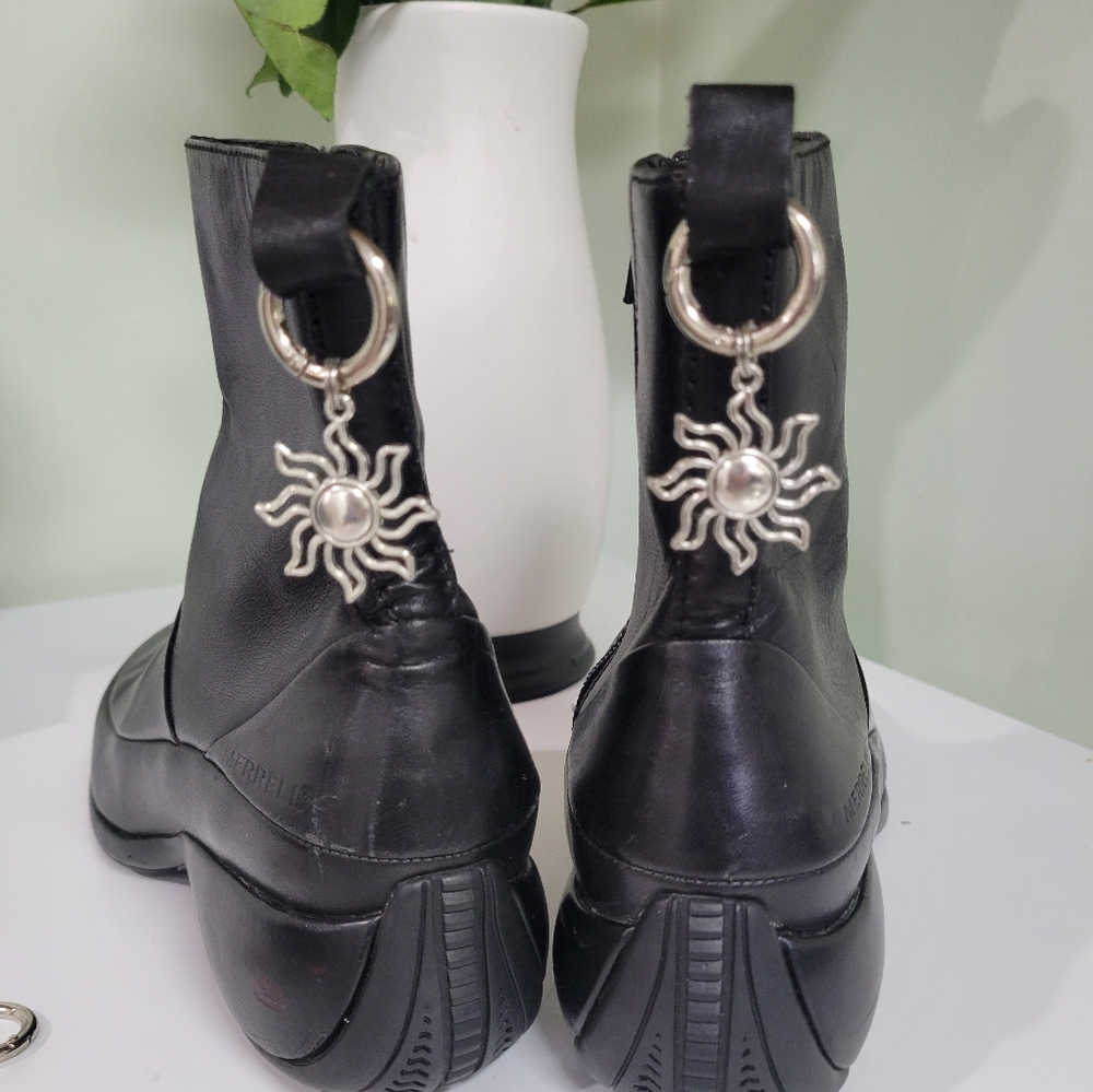 HANDMADE BOOT CHARMS FOR DR MARTENS & BOOTS W PULL UP LOOPS